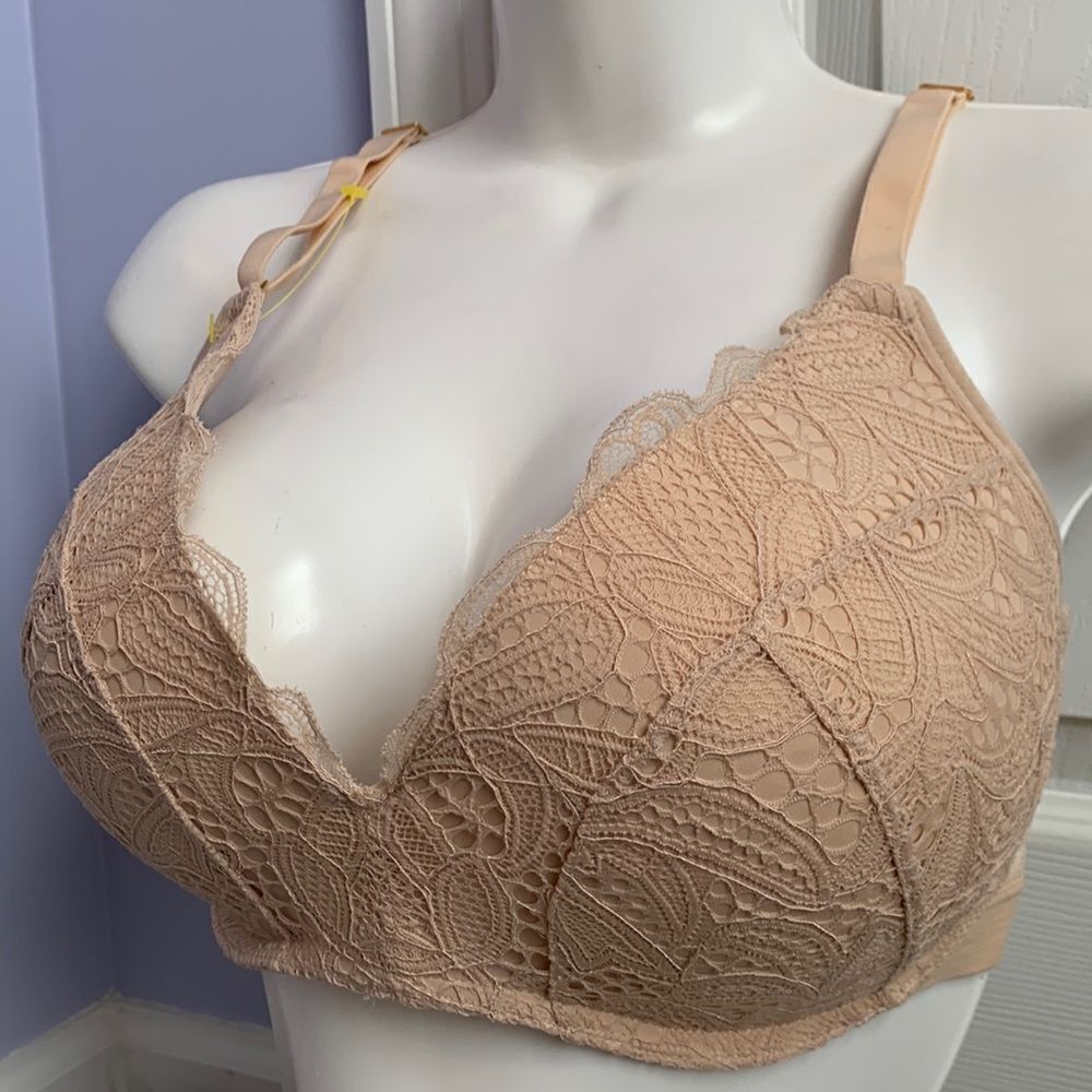 Lively Lace No Wire Padded Lined Bra 38DD
